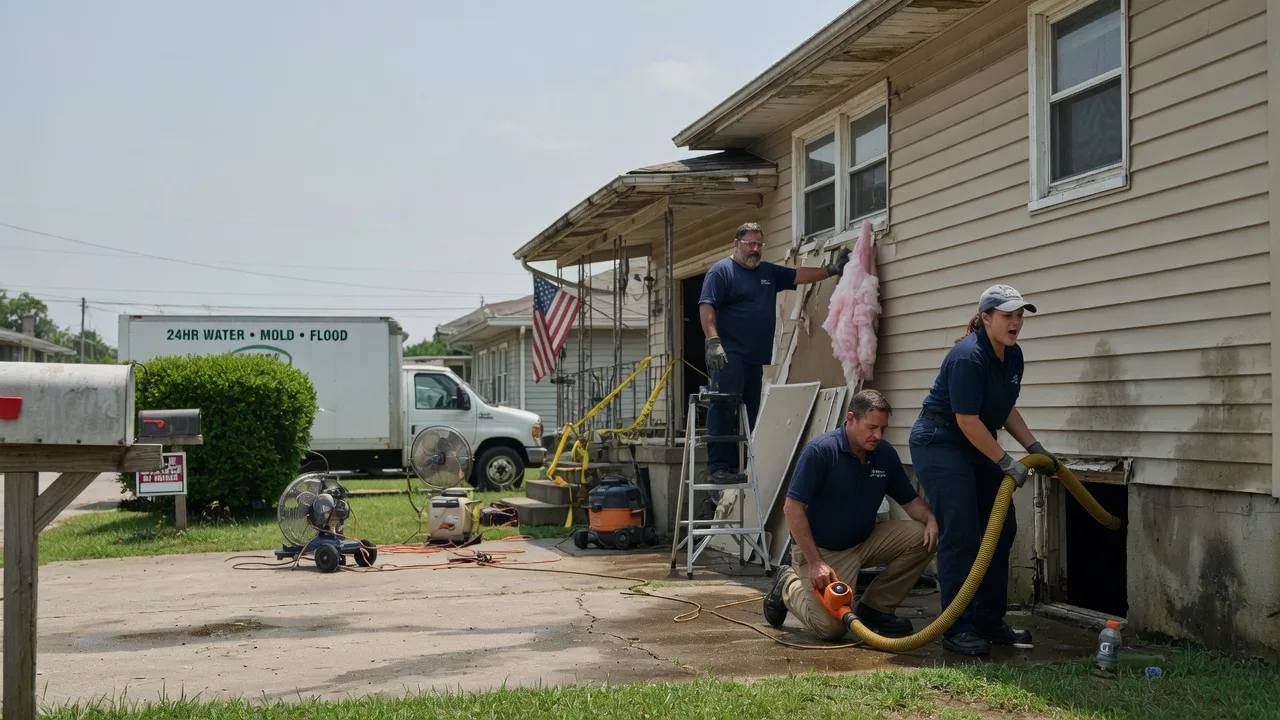 Water Damage Repair in Reddell, LA near me